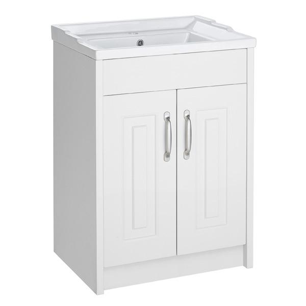 Kartell Astley 2-Door Floor Standing Vanity Unit with Basin