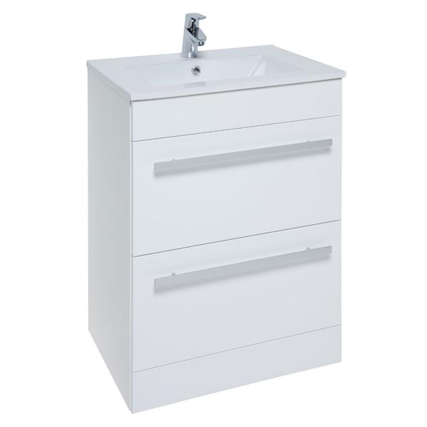 Kartell Purity 2-Drawer Floor Standing Vanity Unit with Basin