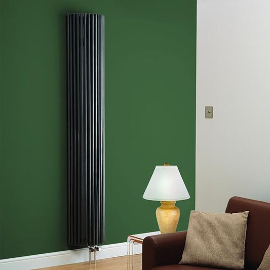 Kartell Cincinnati Designer Radiator - 2000 x 351mm - Anthracite