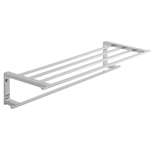 Vado Level Towel Shelf With Towel Rail 550mm (22")