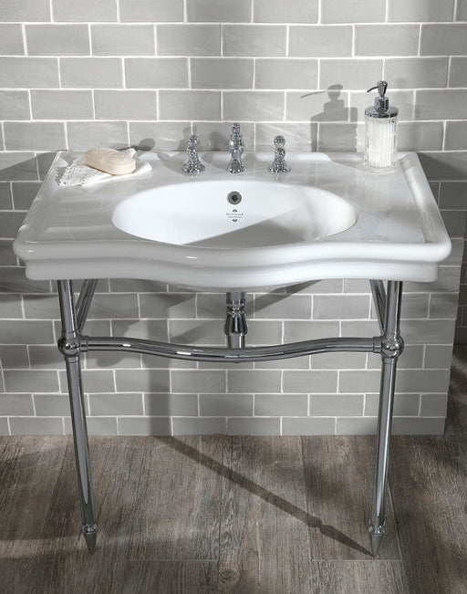 Silverdale Loxley 860mm Basin with Stand/Leg Set
