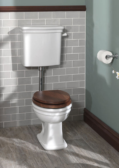 Silverdale Loxley Low Level Toilet with Seat & Cistern