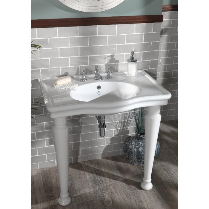 Silverdale Loxley Classic 860mm Basin with Stand/Leg Set