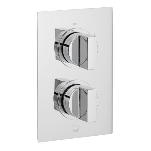 Vado Notion 2 Outlet 2 Handle Thermostatic Shower Valve Wall Mounted