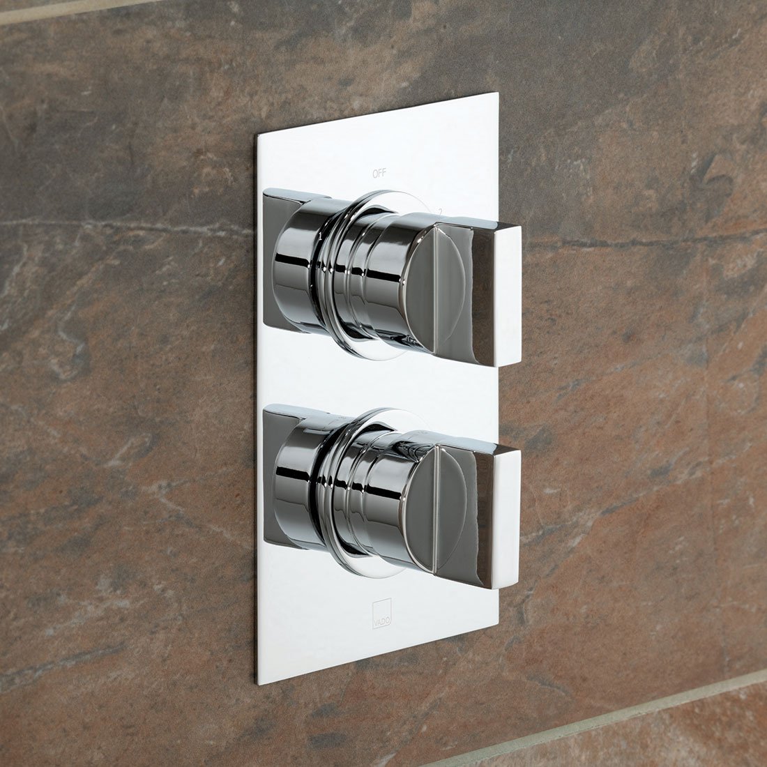 Vado Notion 2 Outlet 2 Handle Thermostatic Shower Valve Wall Mounted