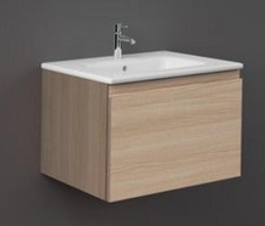 Rak-Joy Uno 610 x 418mm Wall Hung Basin Unit