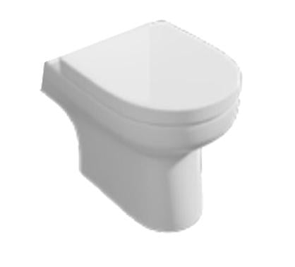 Kartell Bijoux Back To Wall Toilet and Seat