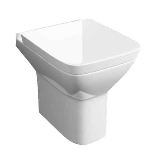 Kartell Project Square Back to Wall Toilet and Seat