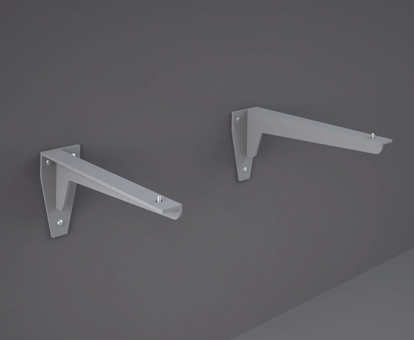 RAK Pair of L - brackets for Counter Wash Basin