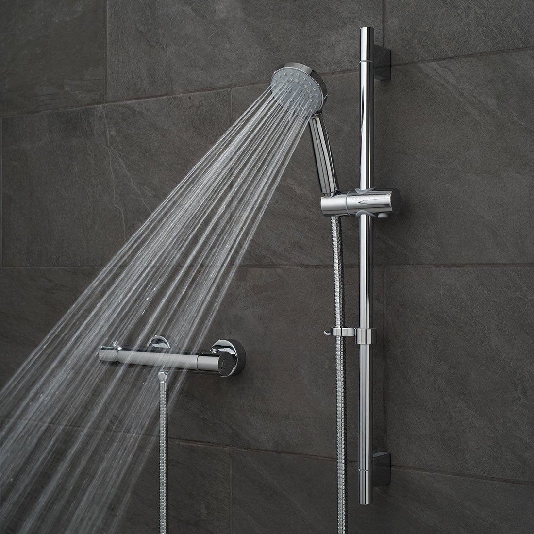 Vado Exposed Thermostatic Shower Set