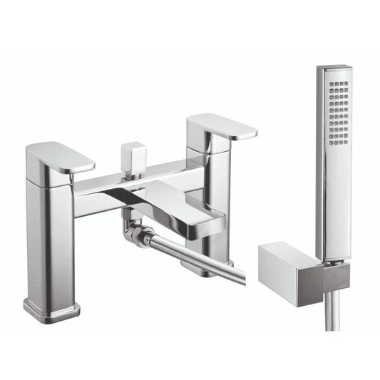 RAK-Resort Deck Mounted Bath Shower Mixer - Chrome