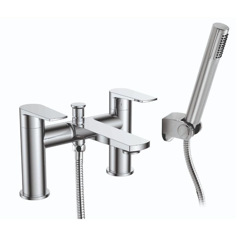 RAK-Blade Deck Mounte Bath Shower Mixer - Chrome