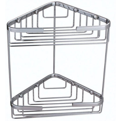 RAK Double Corner Basket Chrome