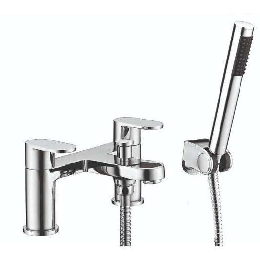 RAK-Compact Round Bath Shower Mixer - Chrome