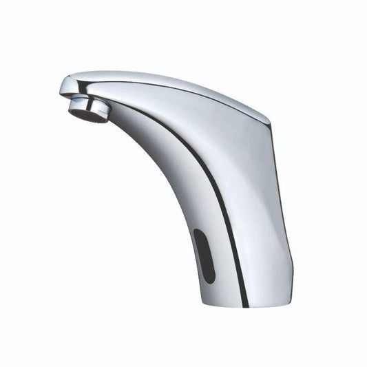 RAK-Compact Commercial Modern Deck Mounted Infra Red Tap - Silver