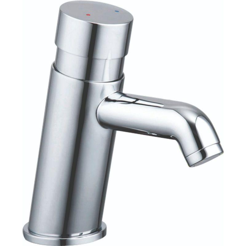 RAK Non Concussive Deck Mounte Basin Mixer  - Silver