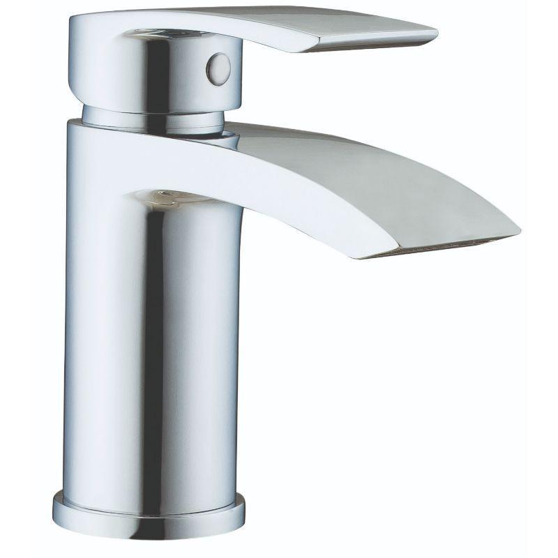 RAK-Curve Mono Basin Mixer with Clicker Waste