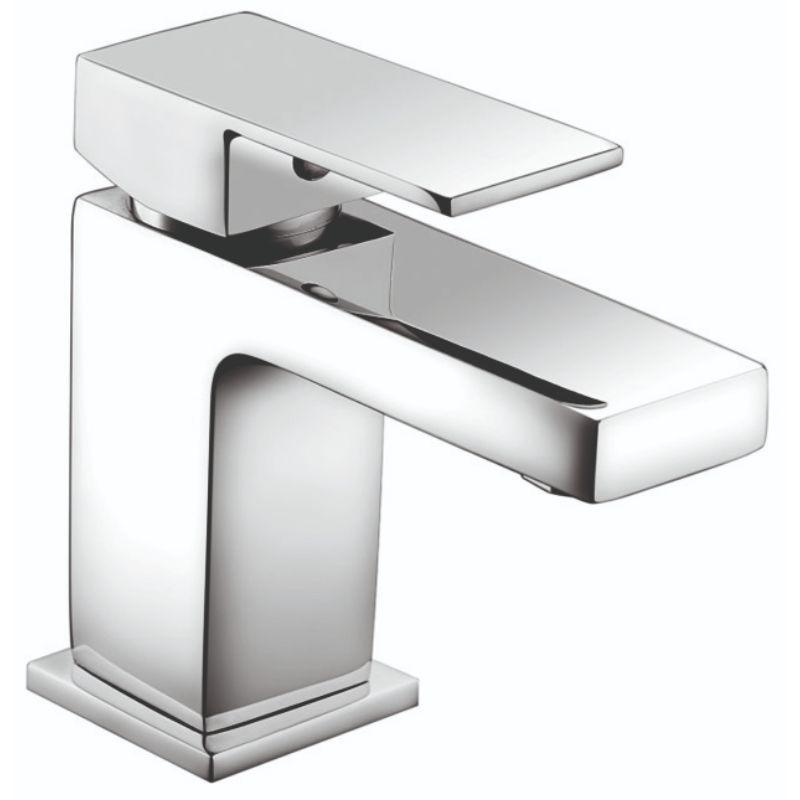 RAK-Cubis Mono Basin Mixer with Clicker Waste - Chrome