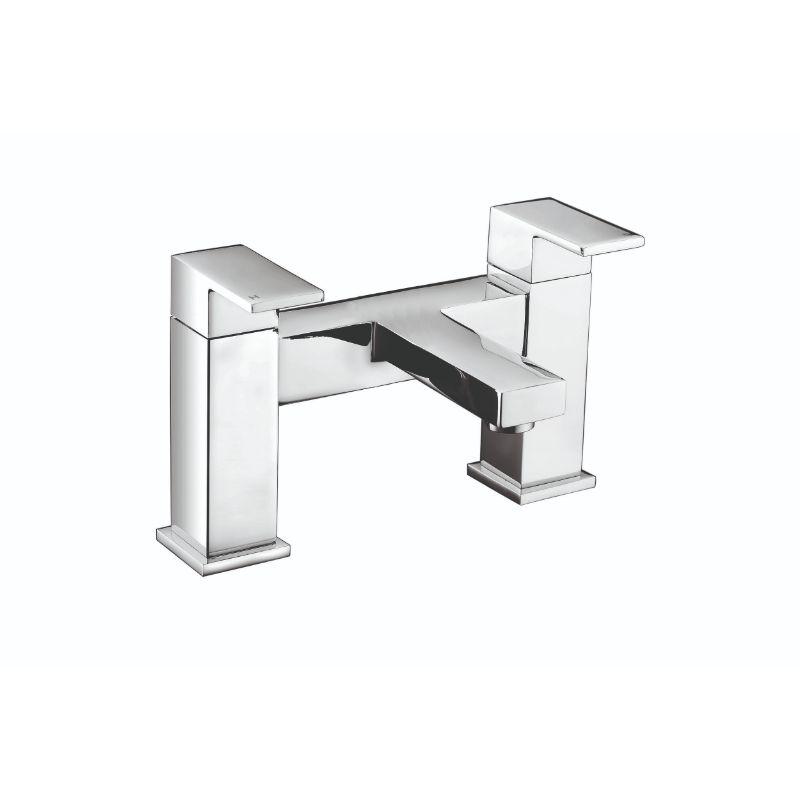 RAK-Cubis Deck Mounted Bath Filler - Chrome