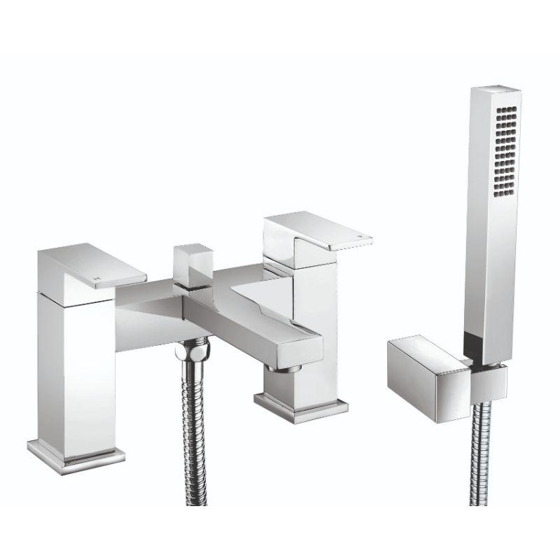 RAK-Cubis Bath Shower Mixer - Chrome