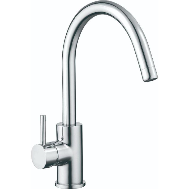 RAK Paris Side Lever Kitchen Sink Mixer - Silver