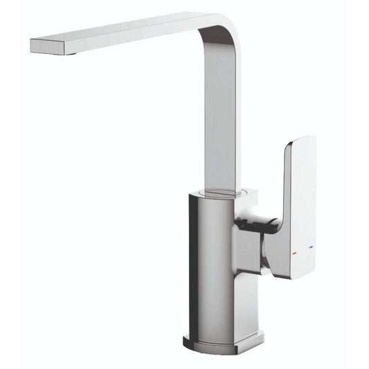 RAK Lisbon Side Lever Kitchen Sink Mixer - Silver