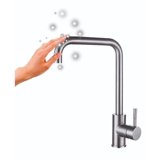 RAK Vienna One Touch Kitchen Sink Mixer - Silver