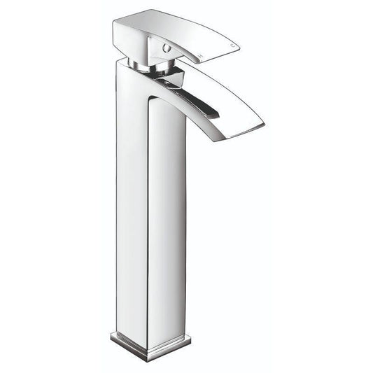 RAK-Metropolitan Tall Mono Basin Mixer with Clicker Waste - Chrome