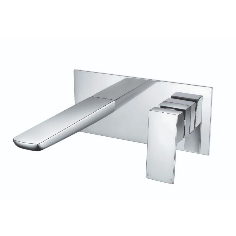 RAK-Moon Wall Mounted Basin Mixer with Back Plate