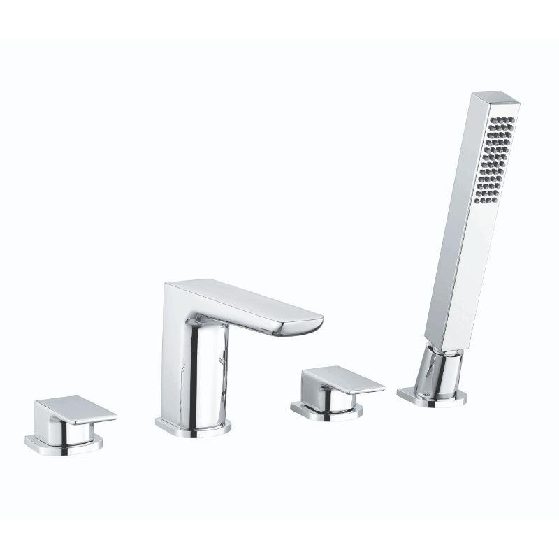 RAK-Moon 4 Hole Deck Mounted Bath Shower Mixer