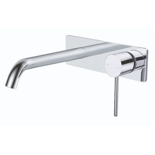 RAK-Prima Tech Wall Mounted Basin Mixer with Back Plate - Chrome