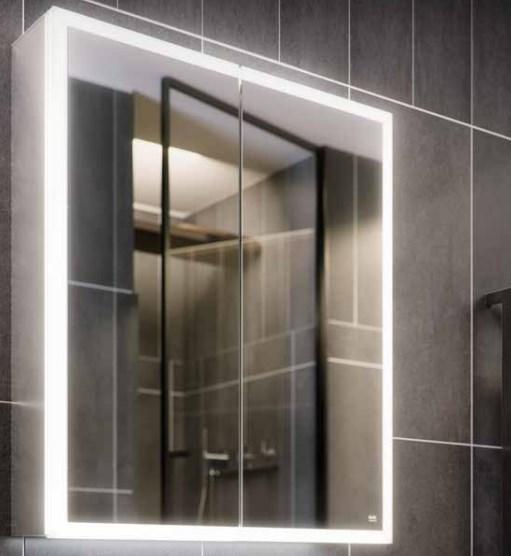 RAK-Pisces LED Illuminated Mirrored Cabinet with Infra red switch