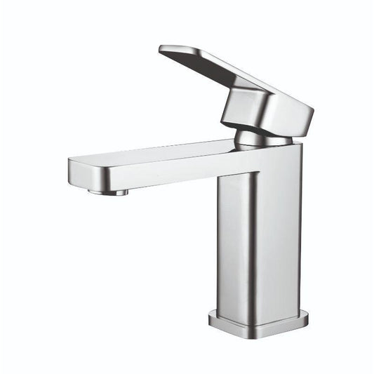 RAK-Compact Eco Square Mono Basin Mixer with Clicker Waste