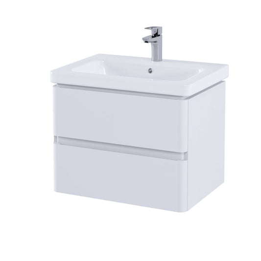 RAK-Resort 650mm Wall Hung Double Drawer Basin Unit