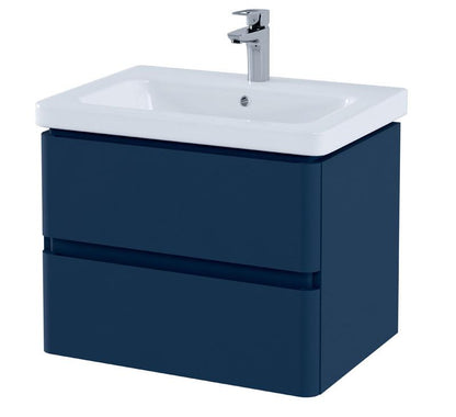 RAK-Resort 650mm Wall Hung Double Drawer Basin Unit