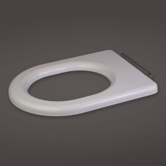 RAK-Compact Commercial Seat without Lid For Rimless WC Pans