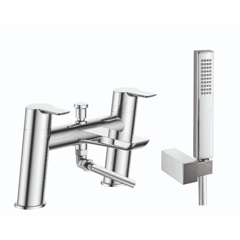 RAK-Sport Deck Mounte Bath Shower Mixer - Chrome