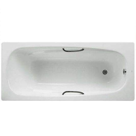 Roca Carla Single Ended Rectangular Steel Bath