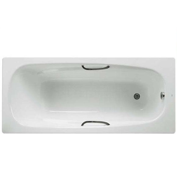 Roca Carla Single Ended Rectangular Steel Bath