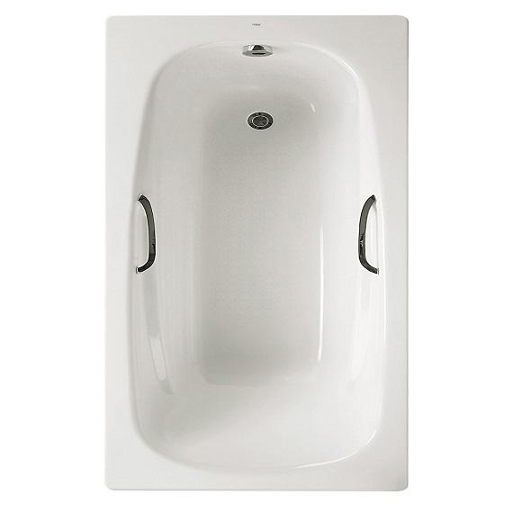 Roca Carla Single Ended Rectangular Steel Bath