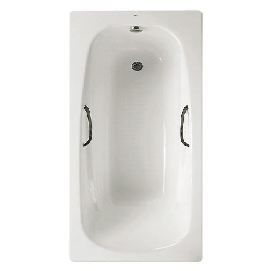 Roca Carla Single Ended Rectangular Steel Bath