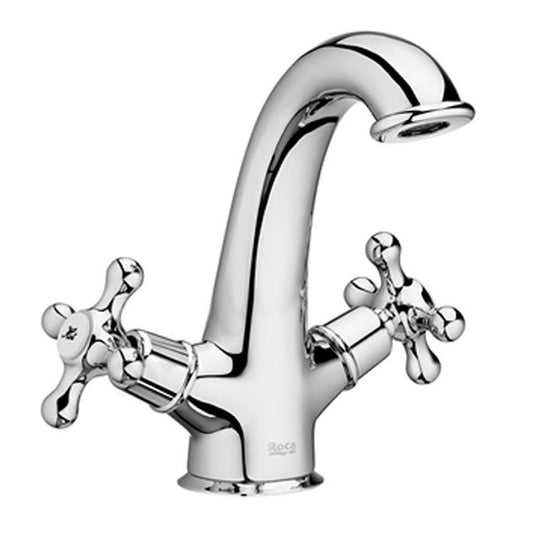 Roca Carmen Twin Lever Basin Mixer