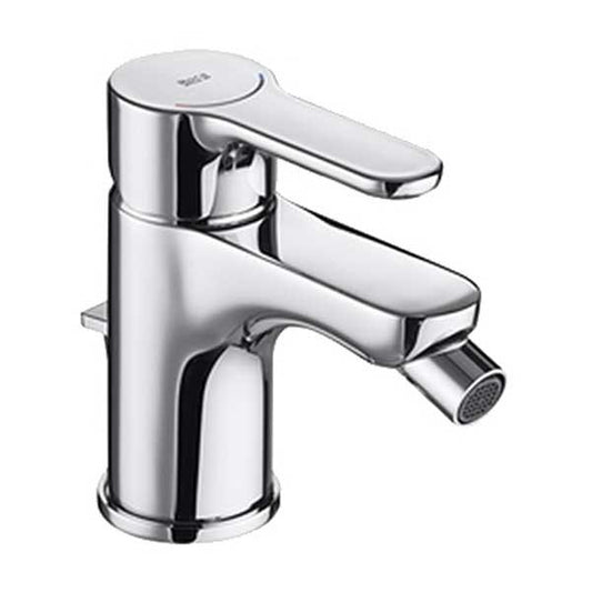 Roca L20 Bidet Mixer Tap with Pop-Up Waste - Chrome