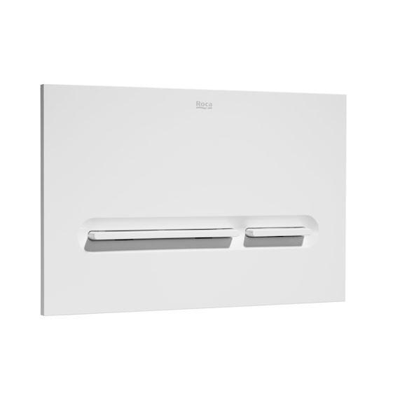 Roca In-Wall PL5 Dual flush operating plate for concealed cistern