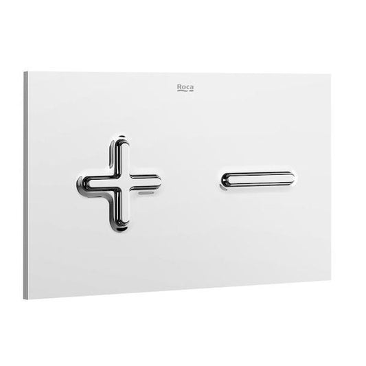 Roca In-Wall PL6 Dual flush operating plate for concealed cistern