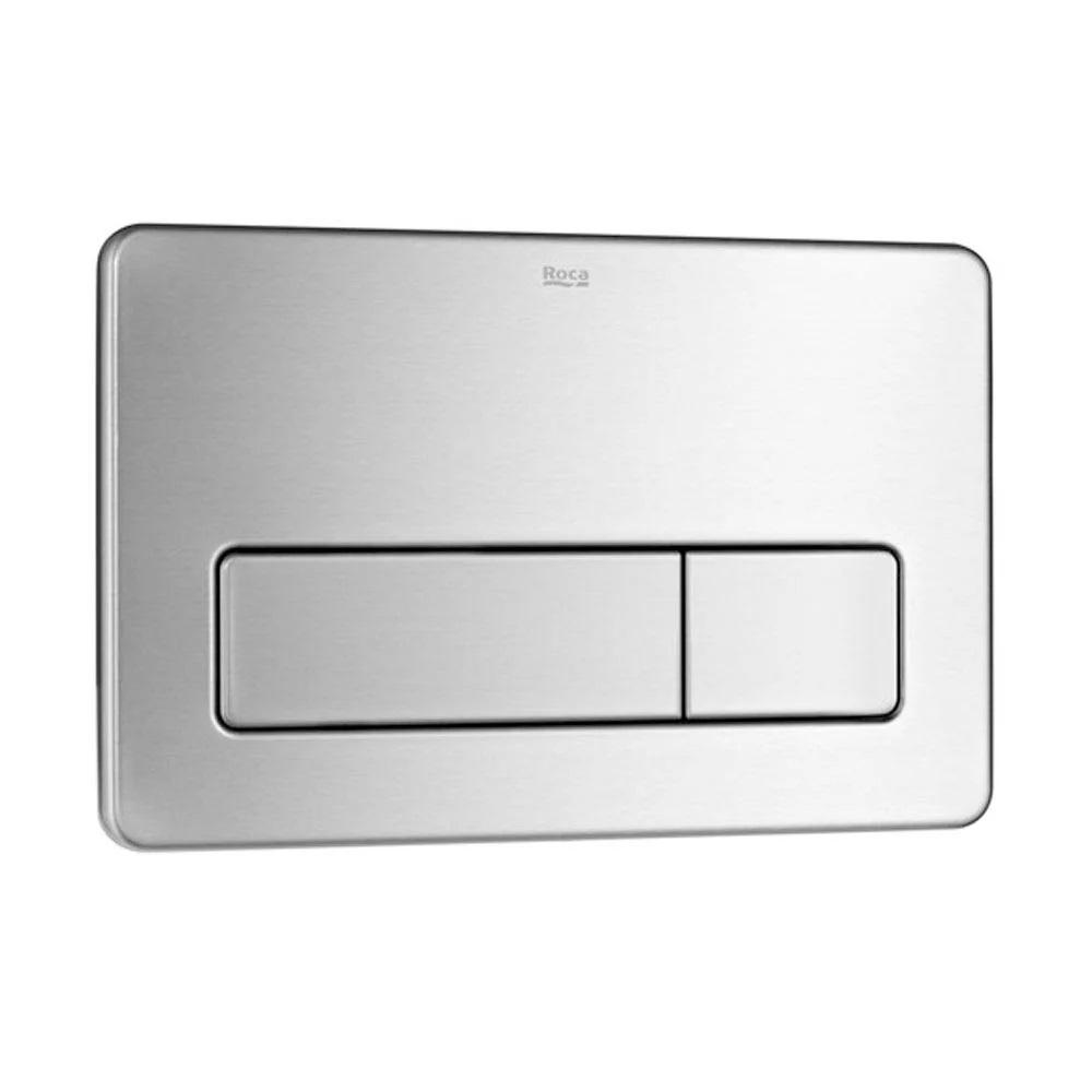 Roca PL3 Dual Stainless Steel Flush Plate