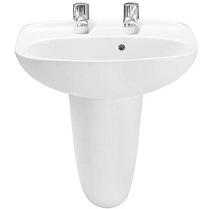 Roca Laura Round Basin With Pedestal