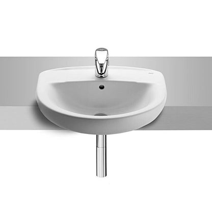 Roca Laura Round Semi-Recessed Basin 510mm