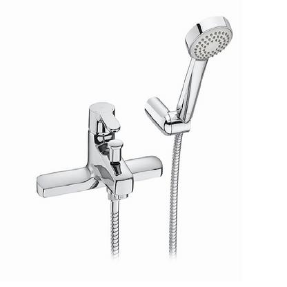 Roca L20 Deck mounted bath/shower mixer with Shower Kit