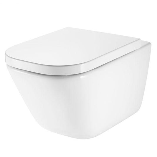 Roca The Gap Square Rimless Wall Hung WC